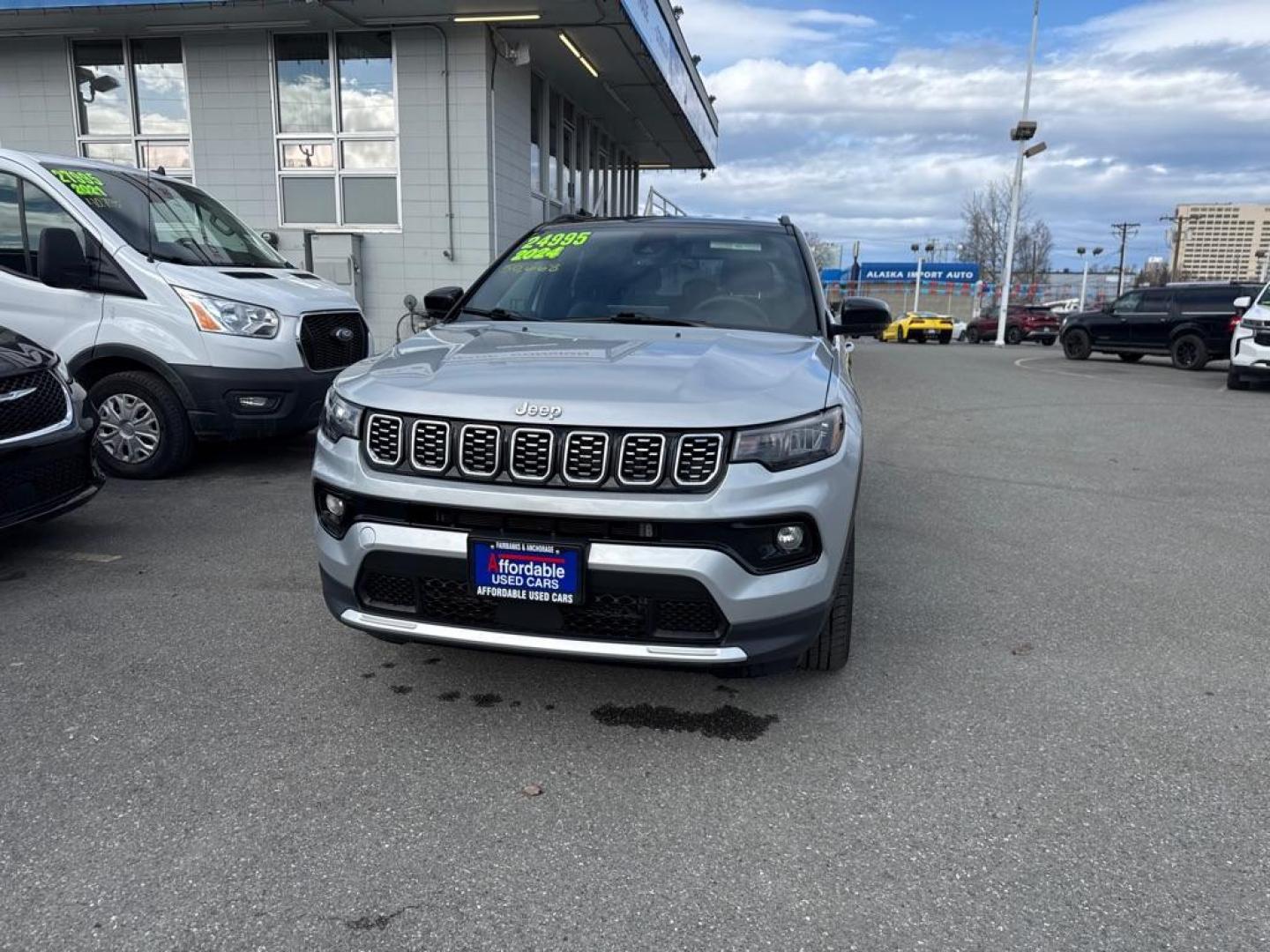 2024 SILVER JEEP COMPASS LIMITED (3C4NJDCN4RT) with an 2.0L engine, Automatic transmission, located at 929 East 8th Ave, Anchorage, AK, 99501, (907) 274-2277, 61.214783, -149.866074 - Photo#0