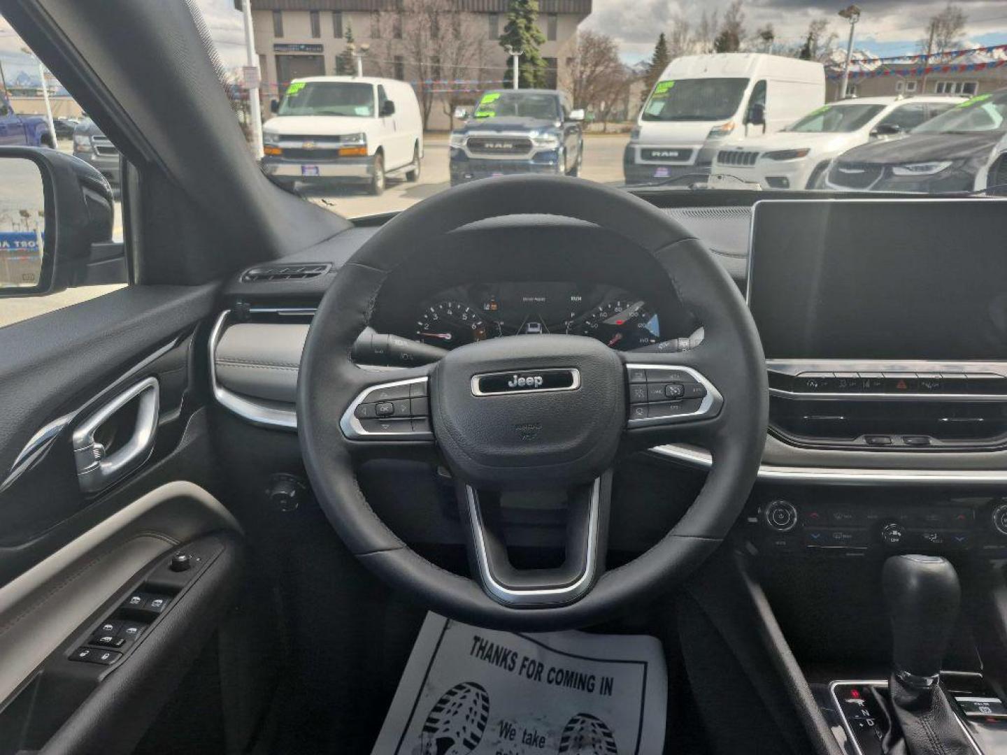 2025 SILVER JEEP COMPASS LIMITED (3C4NJDCN2ST) with an 2.0L engine, Automatic transmission, located at 929 East 8th Ave, Anchorage, AK, 99501, (907) 274-2277, 61.214783, -149.866074 - Photo#4