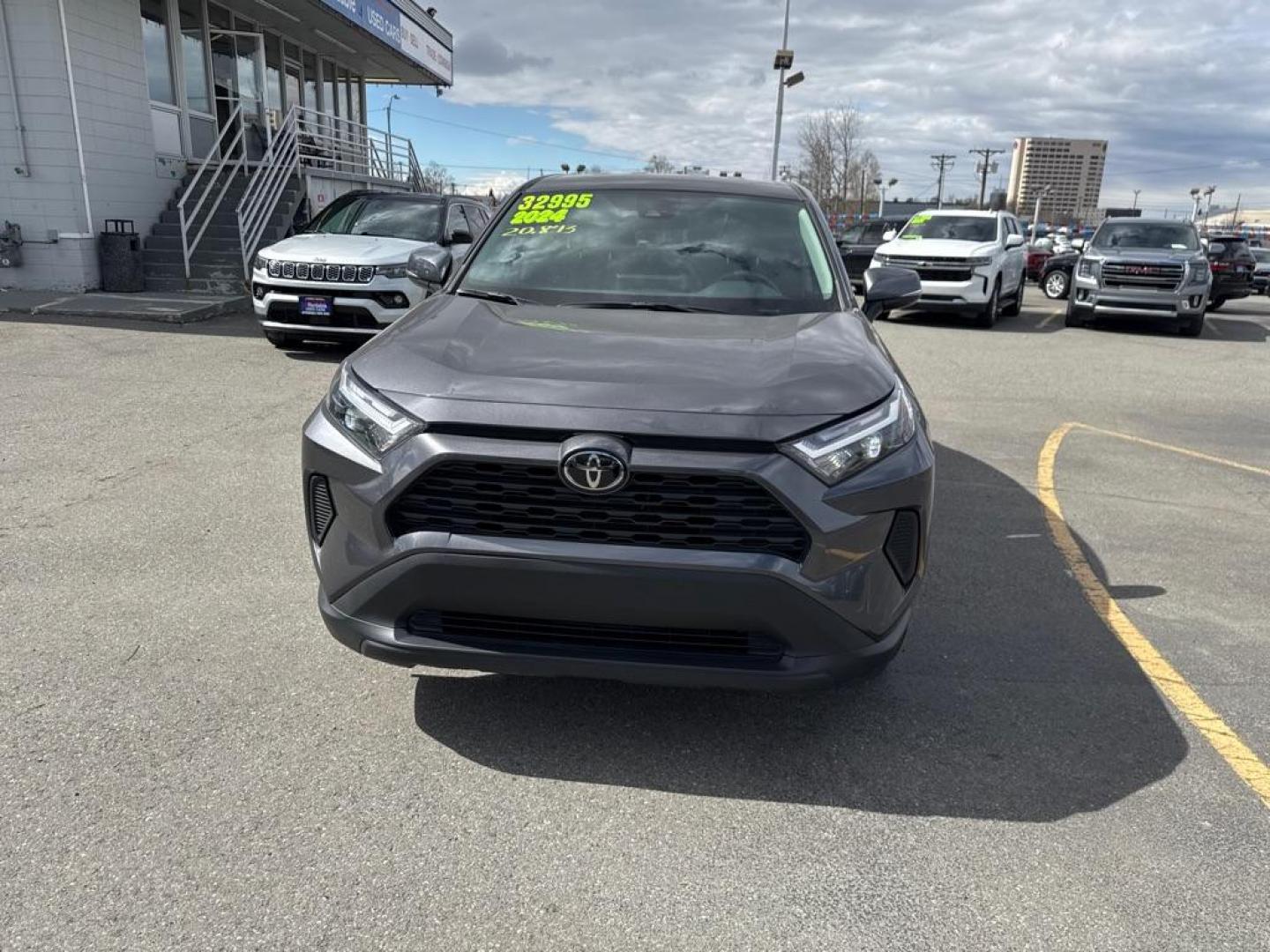 2024 GRAY TOYOTA RAV4 LE LE (2T3G1RFV7RC) with an 2.5L engine, Automatic transmission, located at 929 East 8th Ave, Anchorage, AK, 99501, (907) 274-2277, 61.214783, -149.866074 - Photo#0