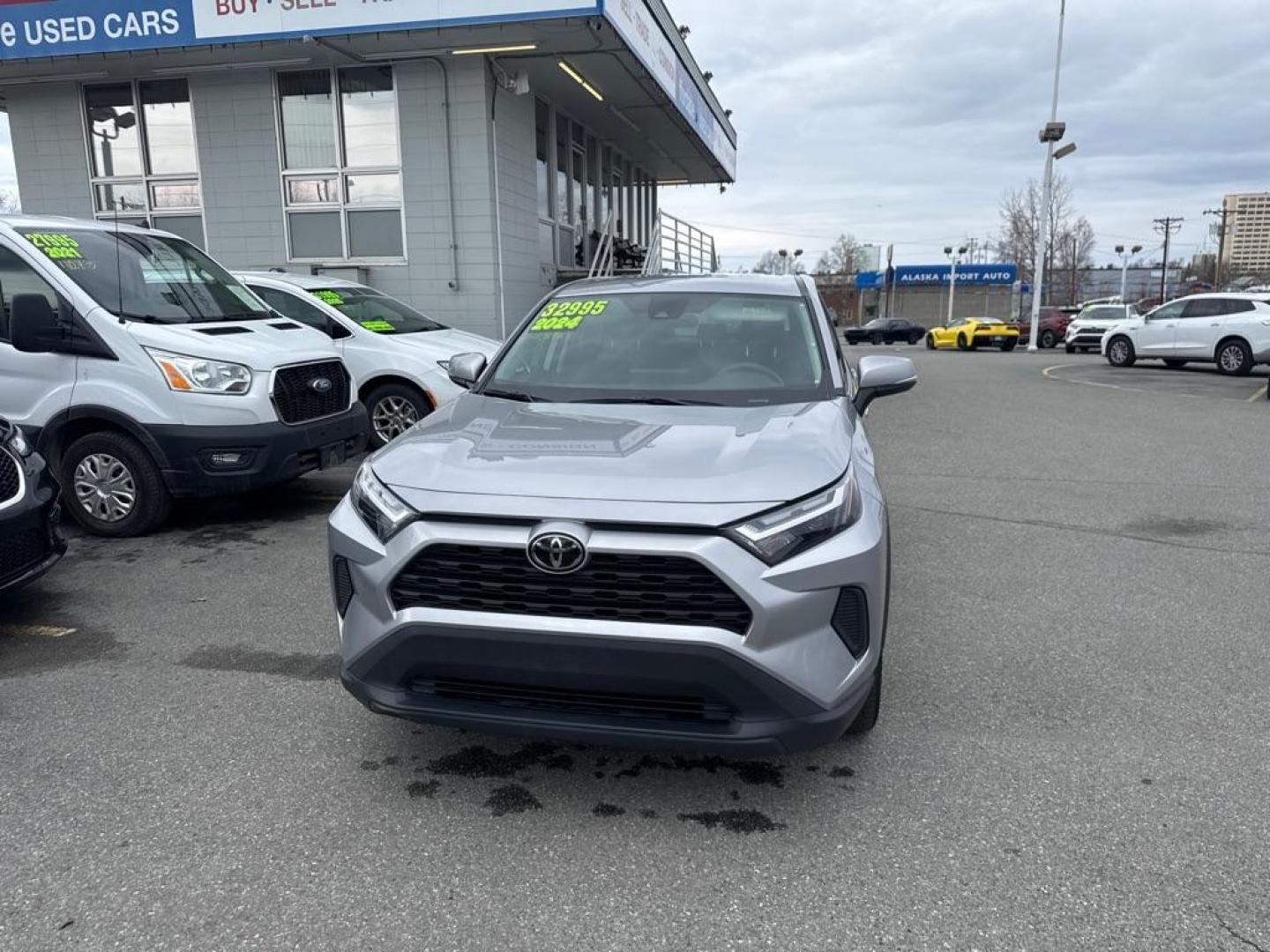 2024 SILVER TOYOTA RAV4 LE LE (2T3G1RFV7RC) with an 2.5L engine, Automatic transmission, located at 929 East 8th Ave, Anchorage, AK, 99501, (907) 274-2277, 61.214783, -149.866074 - Photo#0