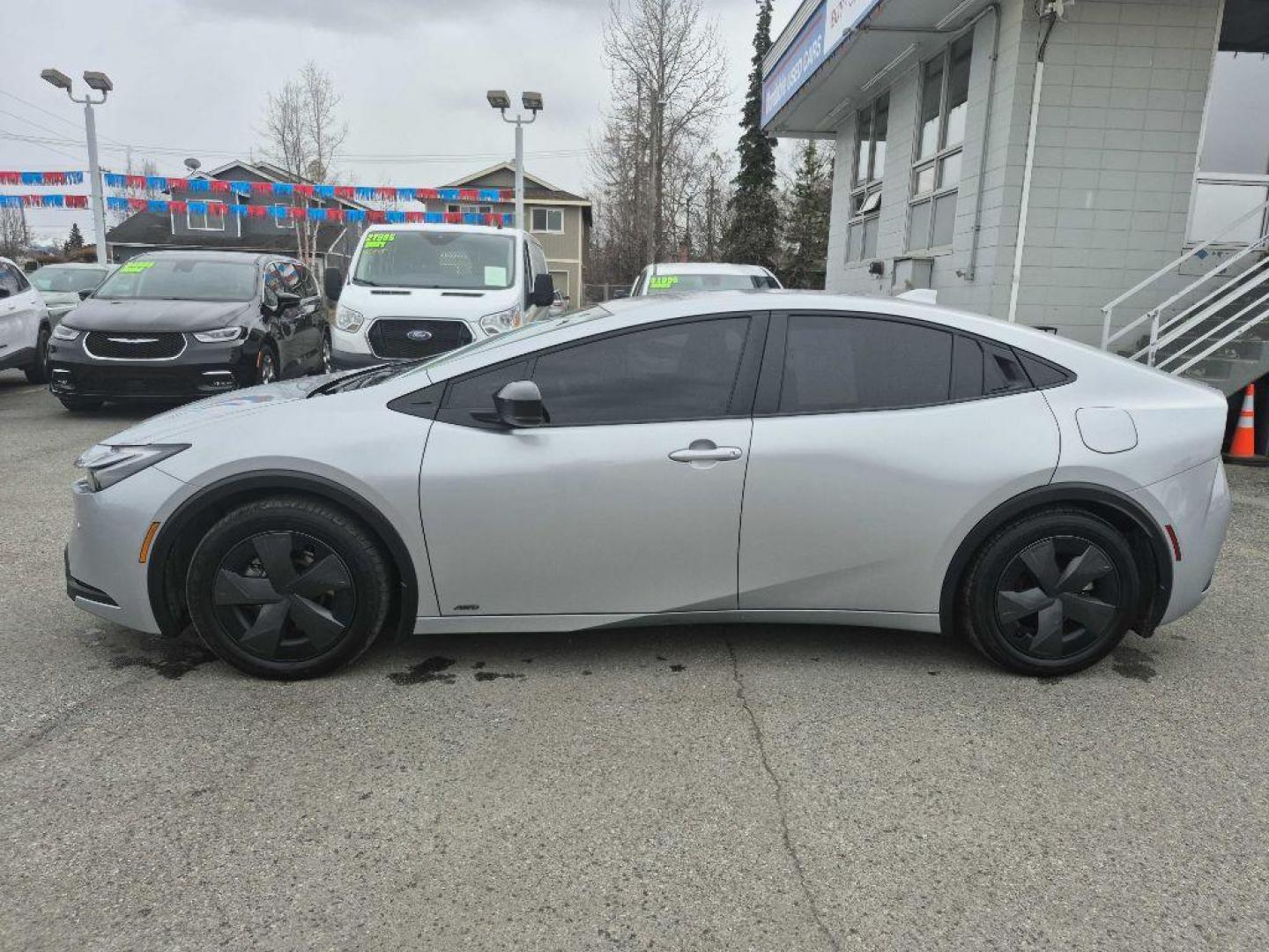 2025 SILVER TOYOTA PRIUS LE (JTDADABU6S3) with an 2.0L engine, Continuously Variable transmission, located at 929 East 8th Ave, Anchorage, AK, 99501, (907) 274-2277, 61.214783, -149.866074 - Photo#1