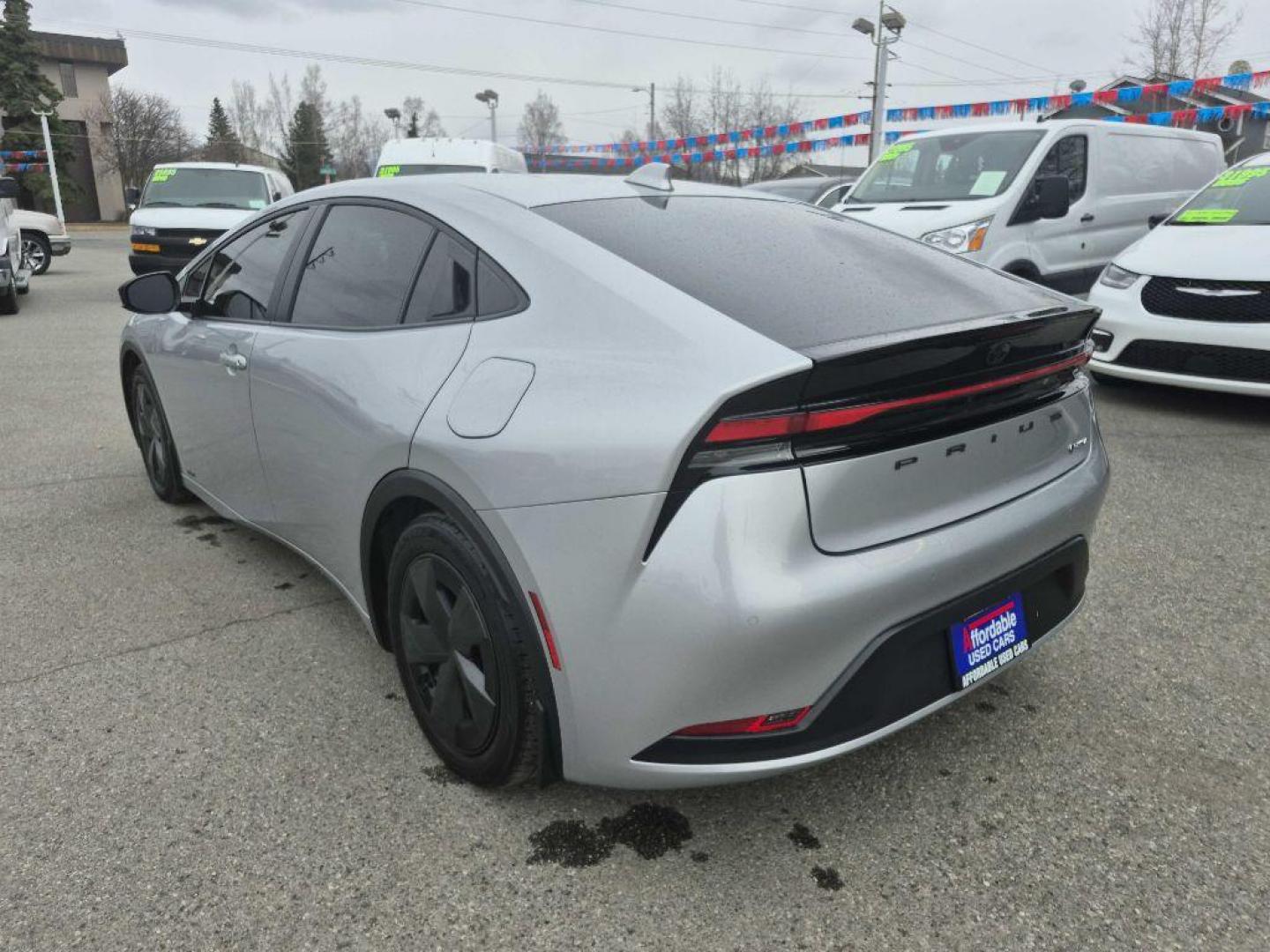 2025 SILVER TOYOTA PRIUS LE (JTDADABU6S3) with an 2.0L engine, Continuously Variable transmission, located at 929 East 8th Ave, Anchorage, AK, 99501, (907) 274-2277, 61.214783, -149.866074 - Photo#2