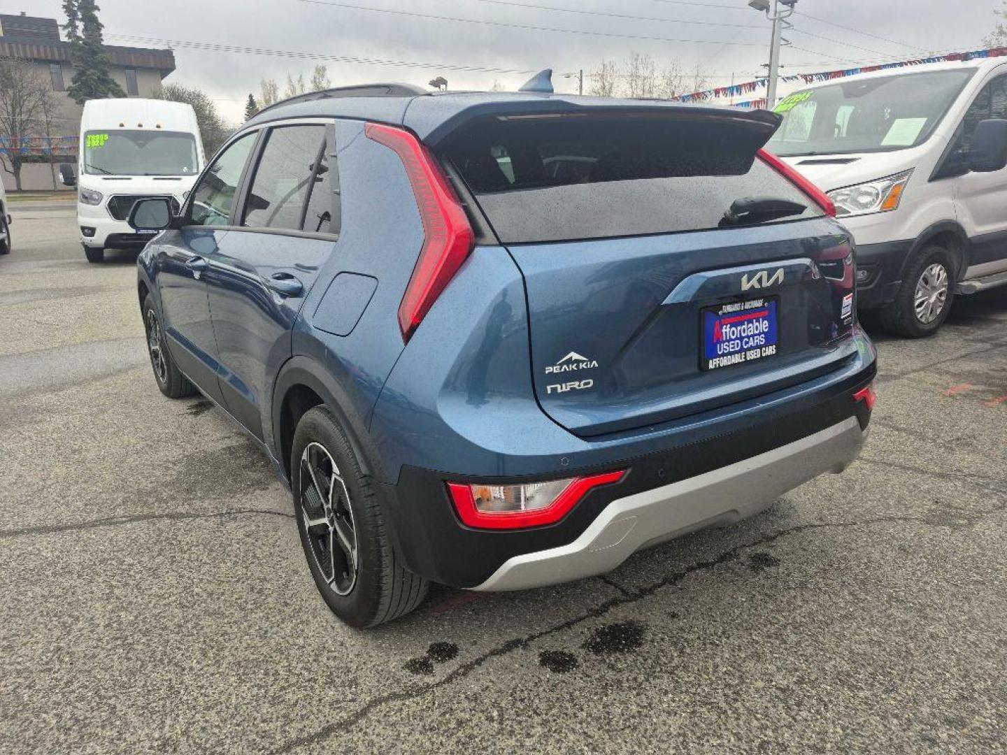 2023 BLUE KIA NIRO EX (KNDCR3LE2P5) with an 1.6L engine, Automatic transmission, located at 929 East 8th Ave, Anchorage, AK, 99501, (907) 274-2277, 61.214783, -149.866074 - Photo#2