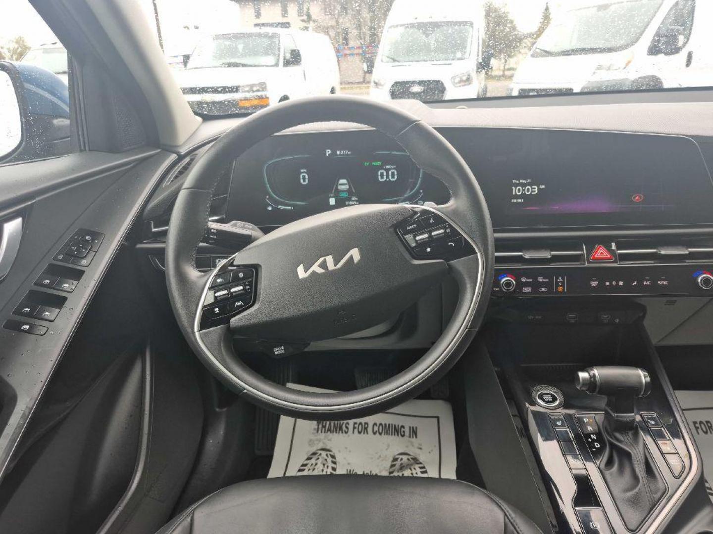 2023 BLUE KIA NIRO EX (KNDCR3LE2P5) with an 1.6L engine, Automatic transmission, located at 929 East 8th Ave, Anchorage, AK, 99501, (907) 274-2277, 61.214783, -149.866074 - Photo#4