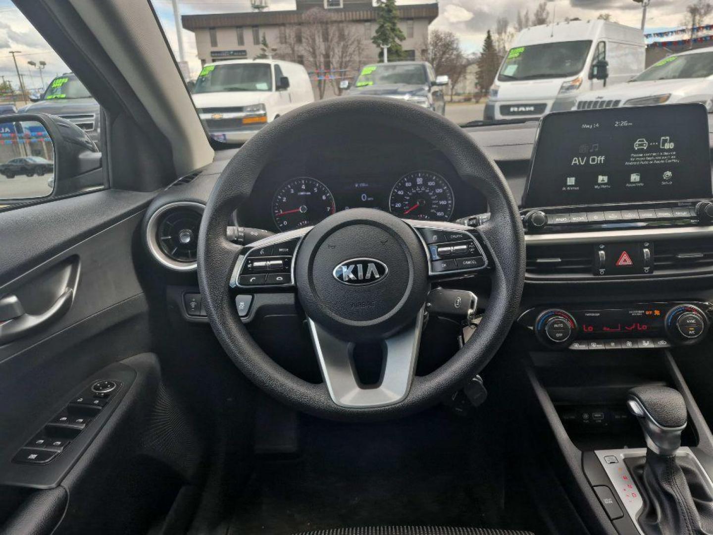 2019 GRAY KIA FORTE FE (3KPF24AD3KE) with an 2.0L engine, Continuously Variable transmission, located at 929 East 8th Ave, Anchorage, AK, 99501, (907) 274-2277, 61.214783, -149.866074 - Photo#4