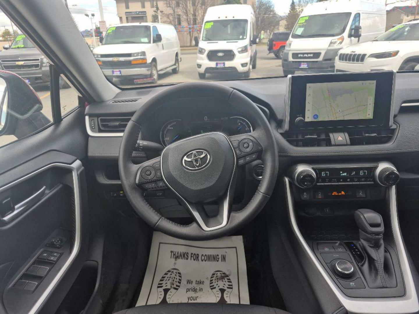 2025 RED TOYOTA RAV4 XLE (2T3RWRFV2SW) with an 2.5L engine, Continuously Variable transmission, located at 929 East 8th Ave, Anchorage, AK, 99501, (907) 274-2277, 61.214783, -149.866074 - Photo#4
