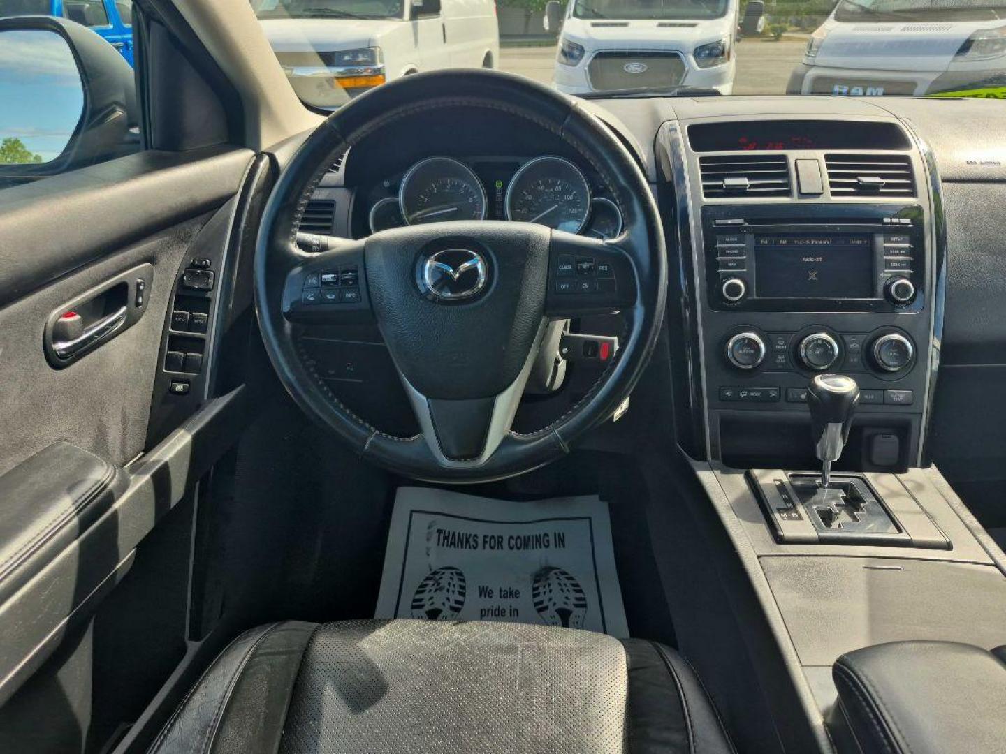 2014 GRAY MAZDA CX-9 TOURING (JM3TB3CA9E0) with an 3.7L engine, Automatic transmission, located at 929 East 8th Ave, Anchorage, AK, 99501, (907) 274-2277, 61.214783, -149.866074- Photo#4