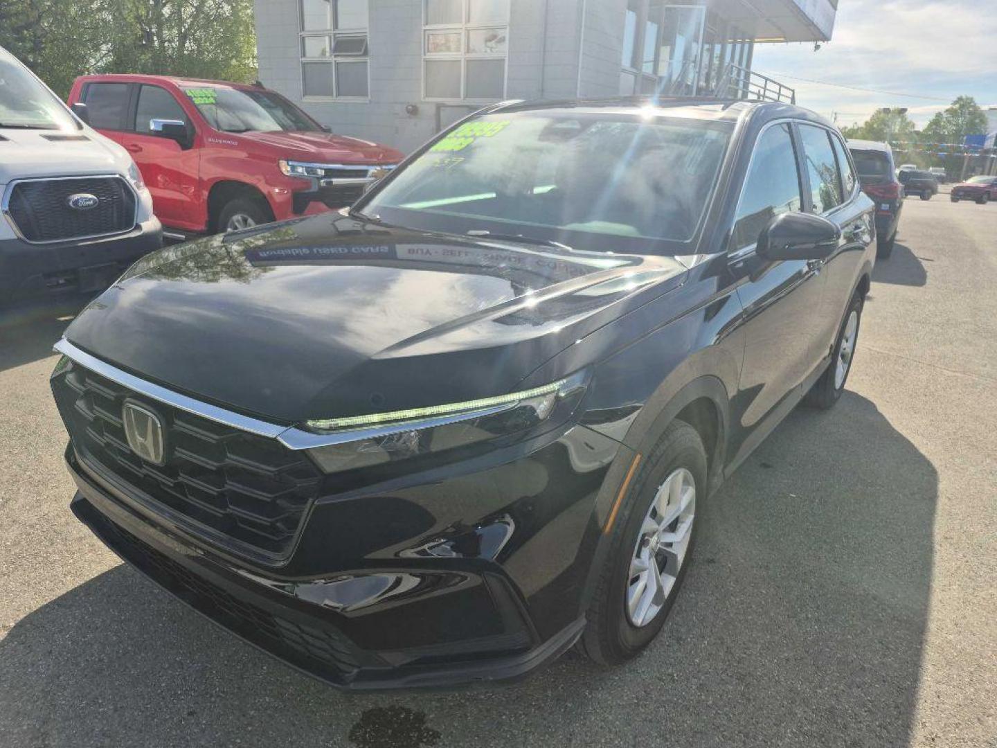 2023 BLACK HONDA CR-V LX (5J6RS4H26PL) with an 1.5L engine, Continuously Variable transmission, located at 929 East 8th Ave, Anchorage, AK, 99501, (907) 274-2277, 61.214783, -149.866074 - Photo#0