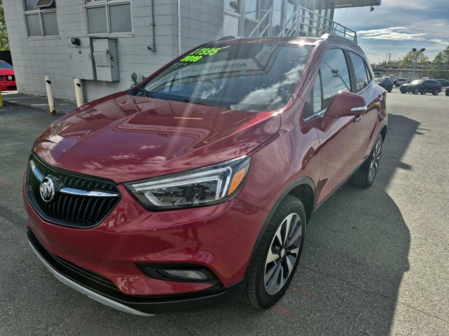2019 RED BUICK ENCORE ESSENCE (KL4CJGSM2KB) with an 1.4L engine, Automatic transmission, located at 929 East 8th Ave, Anchorage, AK, 99501, (907) 274-2277, 61.214783, -149.866074 - Photo#0