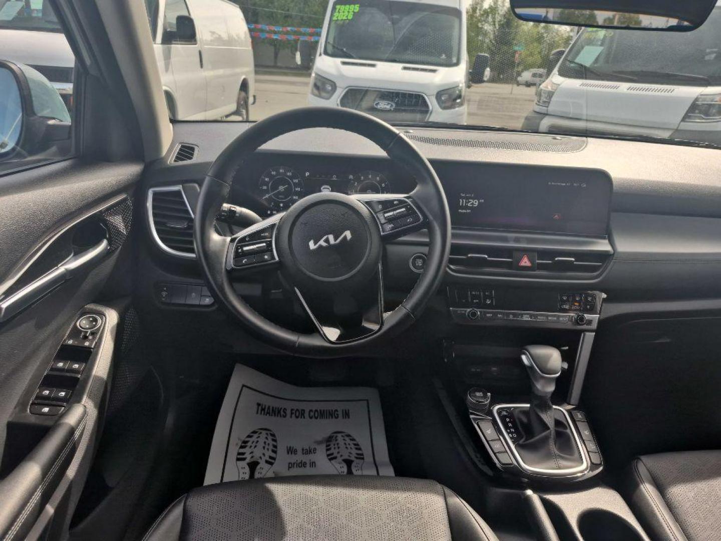 2024 BLUE KIA SELTOS EX (KNDERCAA5R7) with an 2.0L engine, Continuously Variable transmission, located at 929 East 8th Ave, Anchorage, AK, 99501, (907) 274-2277, 61.214783, -149.866074 - Photo#4