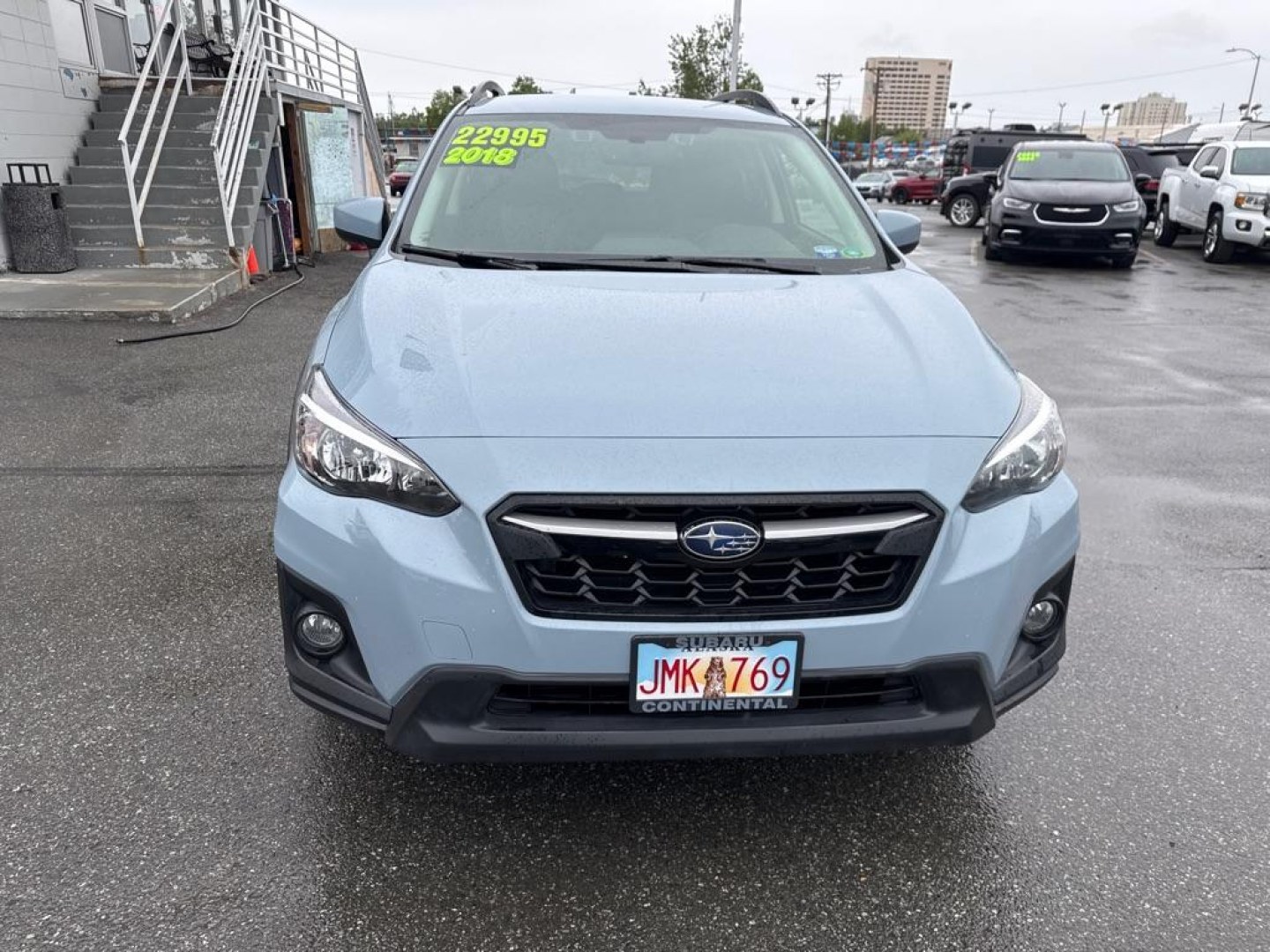2018 BLUE SUBARU CROSSTREK PREMIUM (JF2GTADCXJH) with an 2.0L engine, Automatic transmission, located at 929 East 8th Ave, Anchorage, AK, 99501, (907) 274-2277, 61.214783, -149.866074- Photo#0