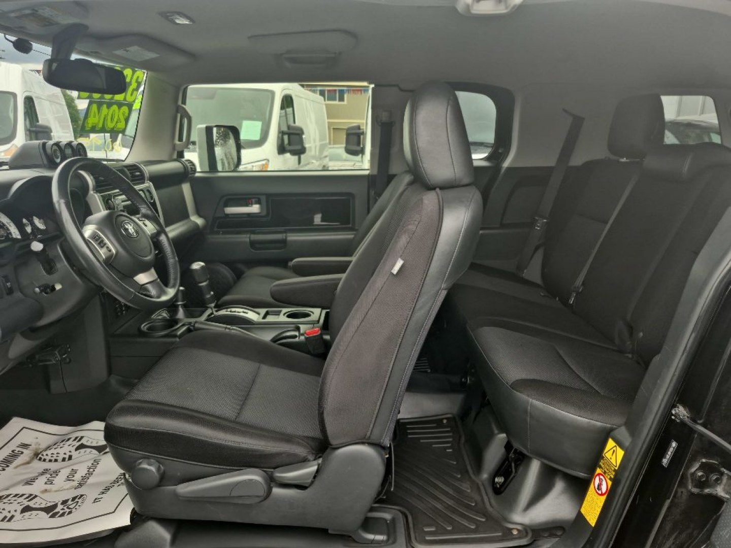 2014 BLACK TOYOTA FJ CRUISER (JTEBU4BF2EK) with an 4.0L engine, Automatic transmission, located at 929 East 8th Ave, Anchorage, AK, 99501, (907) 274-2277, 61.214783, -149.866074- Photo#3