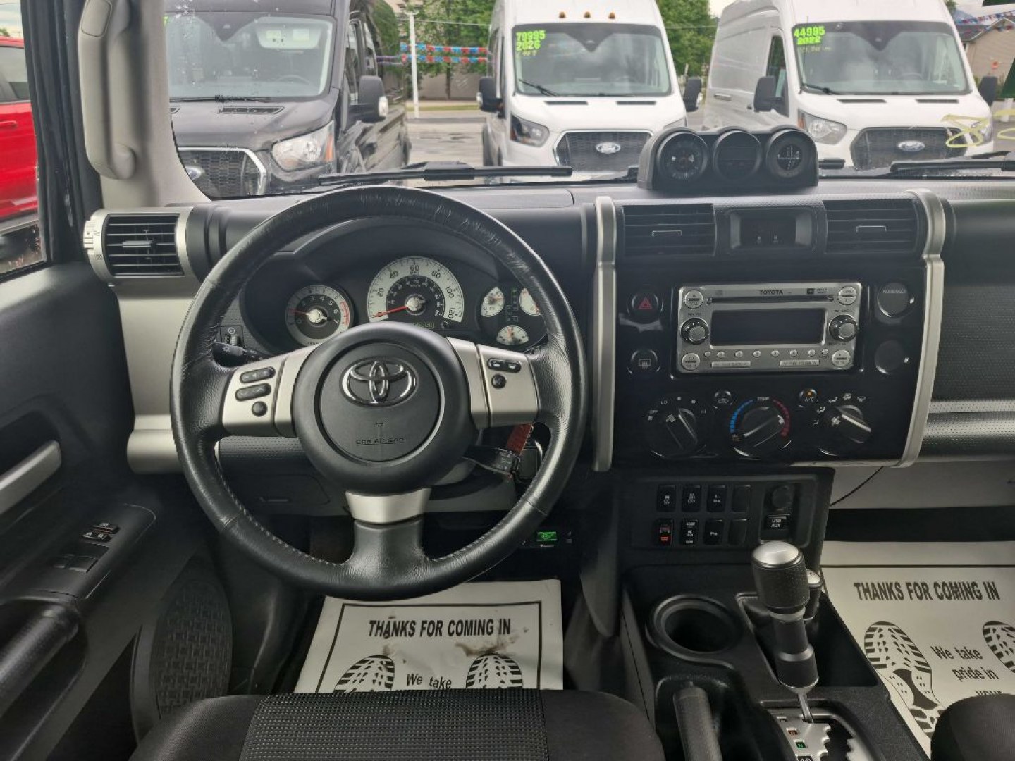 2014 BLACK TOYOTA FJ CRUISER (JTEBU4BF2EK) with an 4.0L engine, Automatic transmission, located at 929 East 8th Ave, Anchorage, AK, 99501, (907) 274-2277, 61.214783, -149.866074- Photo#4