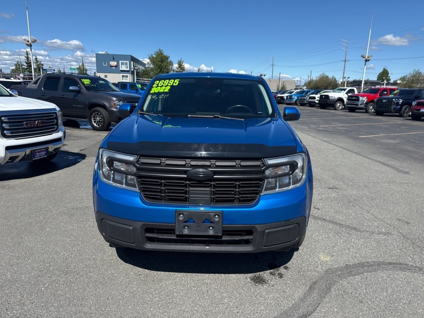 2022 BLUE FORD MAVERICK XL (3FTTW8E9XNR) with an 2.0L engine, Automatic transmission, located at 929 East 8th Ave, Anchorage, AK, 99501, (907) 274-2277, 61.214783, -149.866074- Photo#0