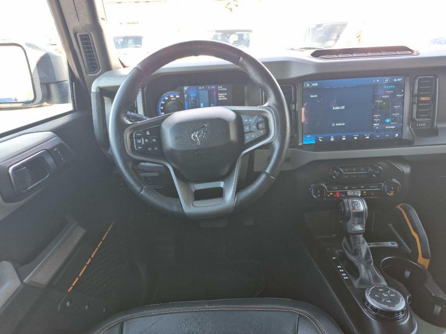 2022 BLUE FORD BRONCO BASE (1FMEE5DH2NL) with an 2.3L engine, Automatic transmission, located at 929 East 8th Ave, Anchorage, AK, 99501, (907) 274-2277, 61.214783, -149.866074 - Photo#4