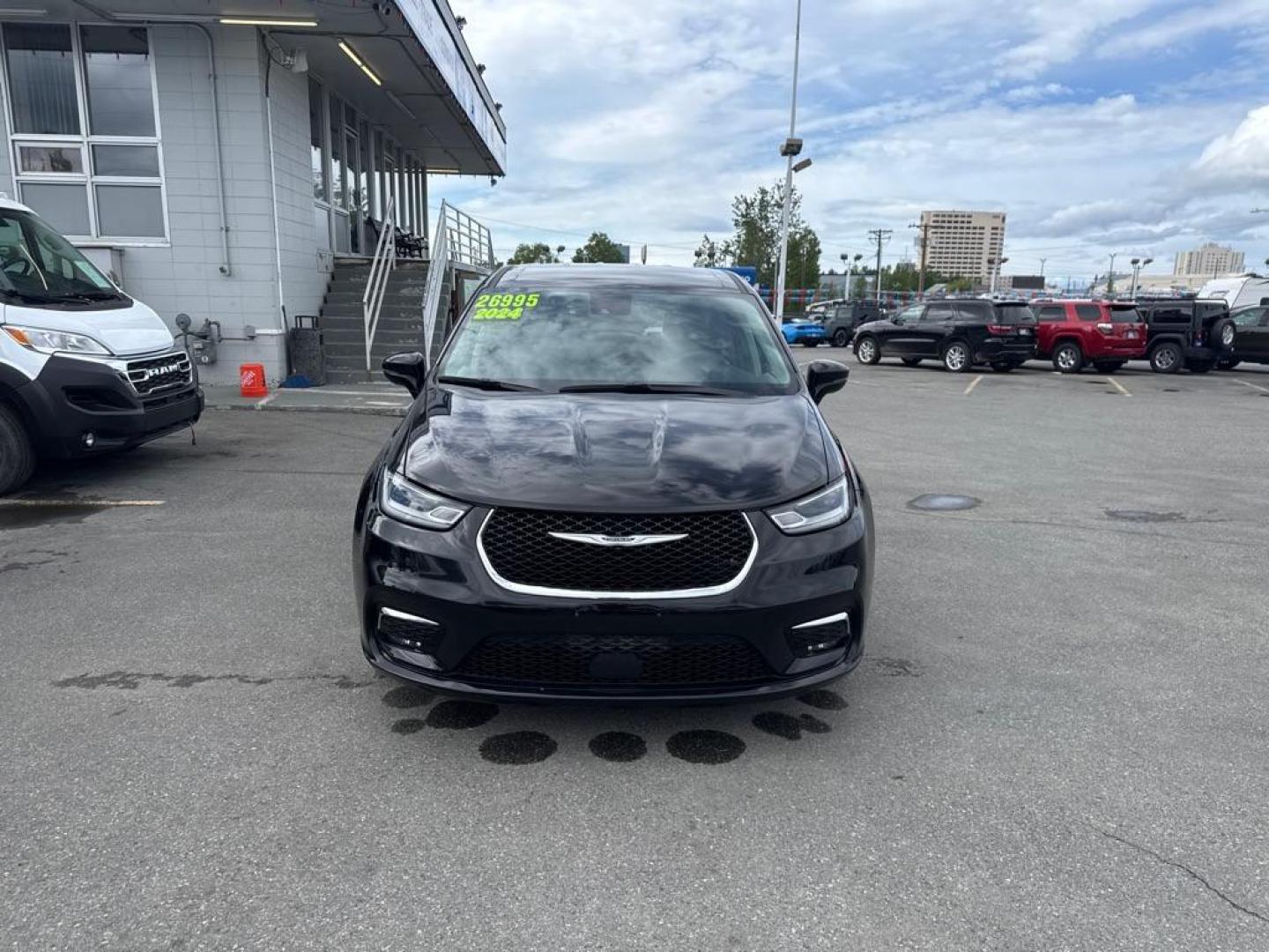 2024 BLACK CHRYSLER PACIFICA TOURING L (2C4RC1BG4RR) with an 3.6L engine, Automatic transmission, located at 929 East 8th Ave, Anchorage, AK, 99501, (907) 274-2277, 61.214783, -149.866074 - Photo#0