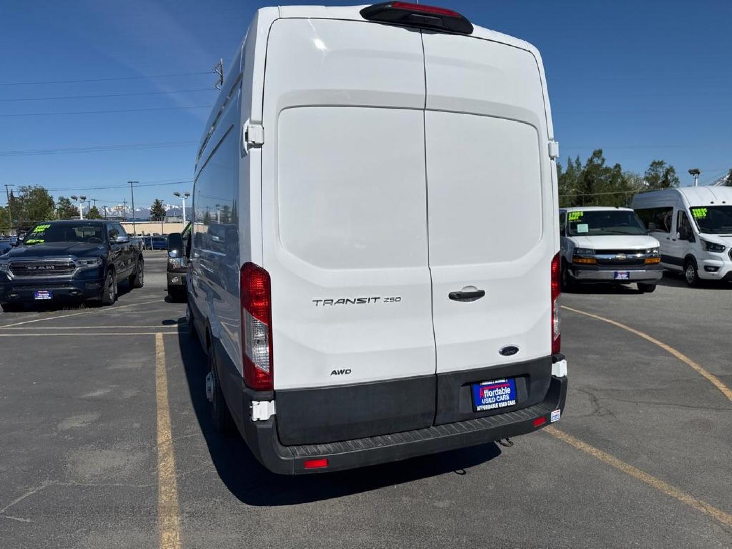 2022 WHITE FORD TRANSIT T-250 (1FTBR3U8XNK) with an 3.5L engine, Automatic transmission, located at 929 East 8th Ave, Anchorage, AK, 99501, (907) 274-2277, 61.214783, -149.866074 - Photo#2