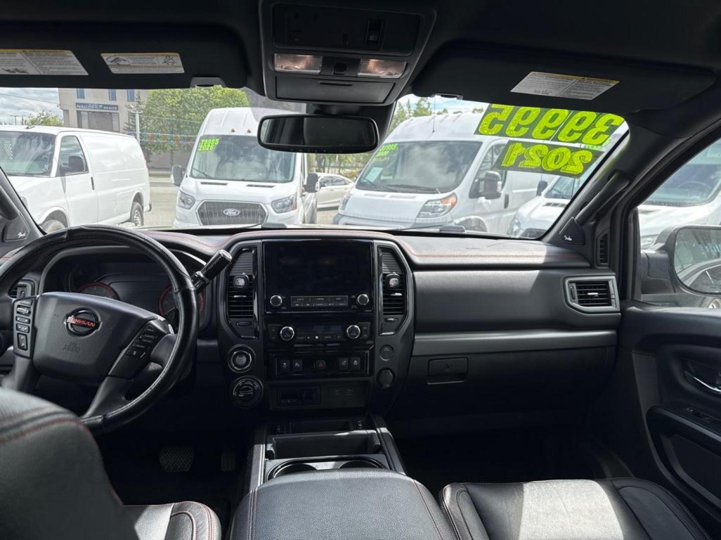 2021 BLACK NISSAN TITAN PRO4X (1N6AA1ED0MN) with an 5.6L engine, Automatic transmission, located at 929 East 8th Ave, Anchorage, AK, 99501, (907) 274-2277, 61.214783, -149.866074 - Photo#3