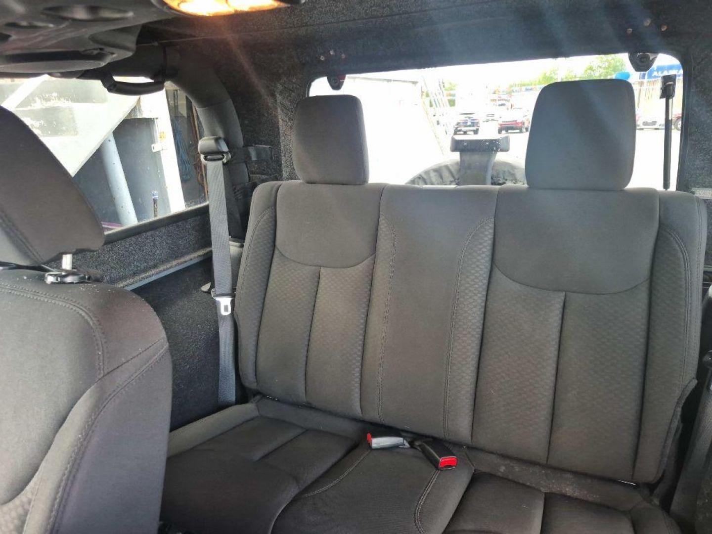 2014 GRAY JEEP WRANGLER SPORT (1C4AJWAG1EL) with an 3.6L engine, Automatic transmission, located at 929 East 8th Ave, Anchorage, AK, 99501, (907) 274-2277, 61.214783, -149.866074 - Photo#3