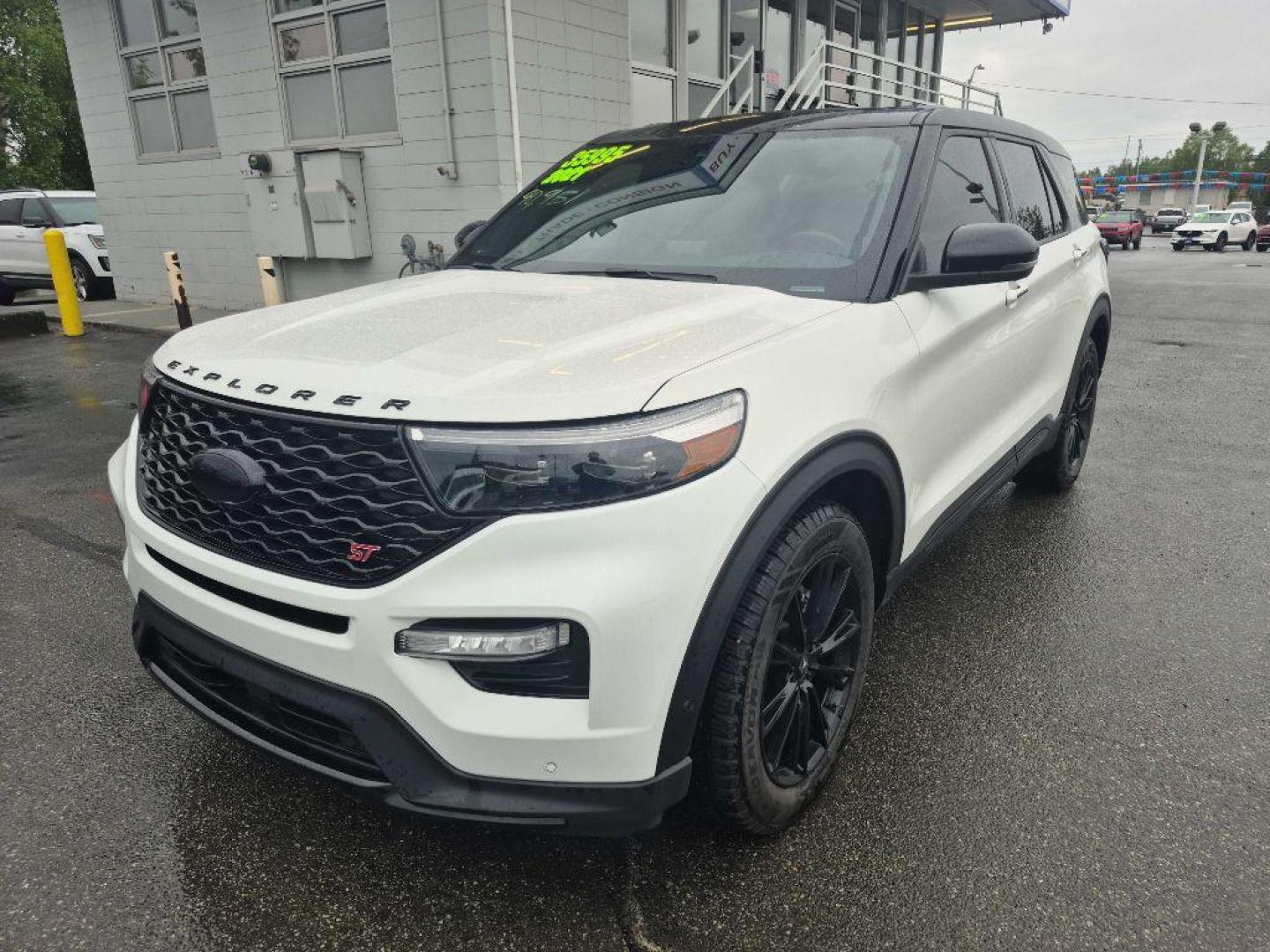 2021 WHITE FORD EXPLORER ST (1FM5K8GC1MG) with an 3.0L engine, Automatic transmission, located at 929 East 8th Ave, Anchorage, AK, 99501, (907) 274-2277, 61.214783, -149.866074 - Photo#0