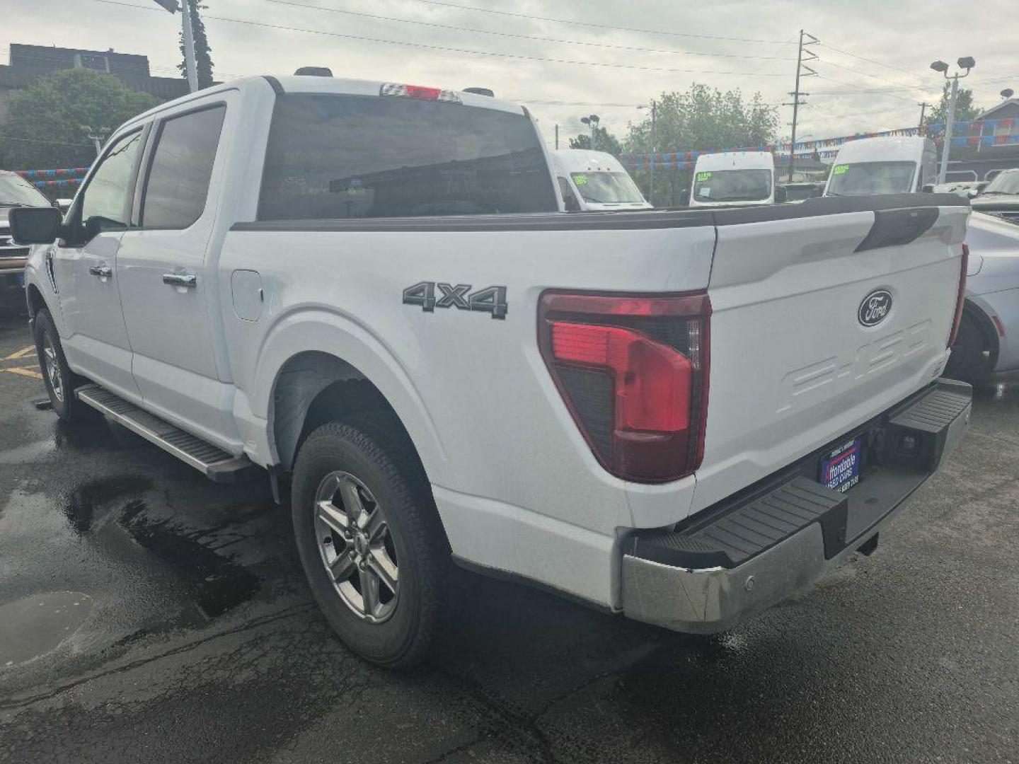 2025 WHITE FORD F150 XLT (1FTFW3L8XSK) with an 3.5L engine, Automatic transmission, located at 929 East 8th Ave, Anchorage, AK, 99501, (907) 274-2277, 61.214783, -149.866074 - Photo#2