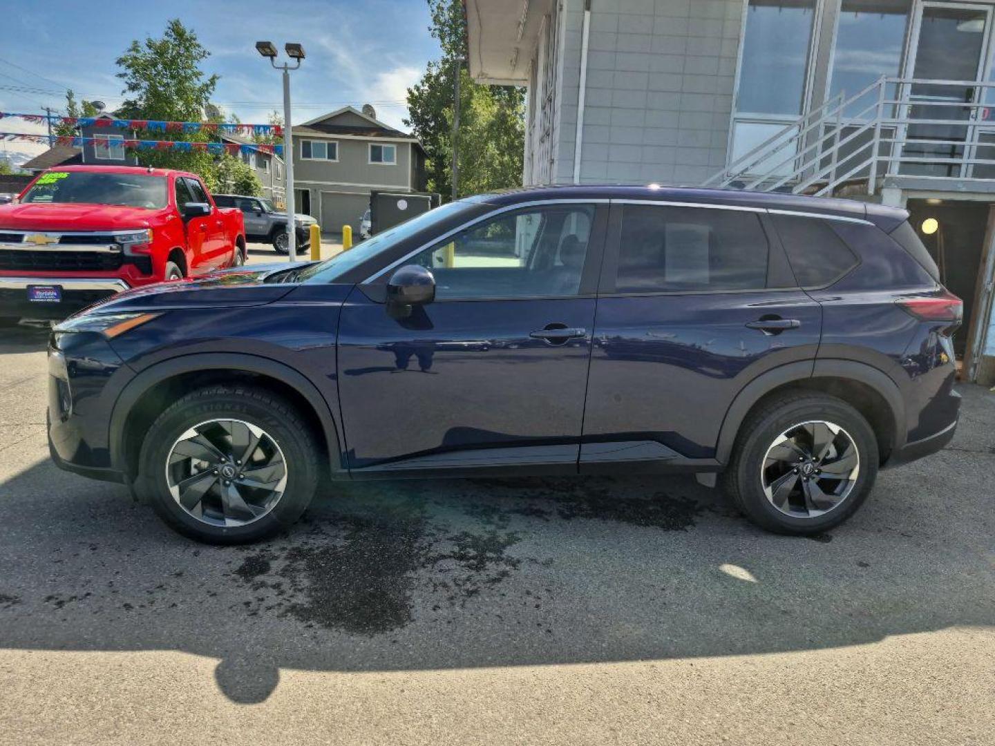2024 BLUE NISSAN ROGUE SV SV (5N1BT3BB3RC) with an 1.5L engine, Continuously Variable transmission, located at 929 East 8th Ave, Anchorage, AK, 99501, (907) 274-2277, 61.214783, -149.866074- Photo#1