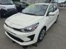 2022 WHITE KIA RIO LX (3KPA24ADXNE) with an 1.6L engine, Continuously Variable transmission, located at 929 East 8th Ave, Anchorage, AK, 99501, (907) 274-2277, 61.214783, -149.866074 - Photo#0
