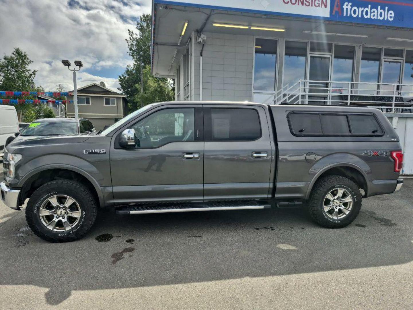 2016 GRAY FORD F150 SUPERCREW (1FTFW1EF5GK) with an 5.0L engine, Automatic transmission, located at 929 East 8th Ave, Anchorage, AK, 99501, (907) 274-2277, 61.214783, -149.866074 - Photo#1