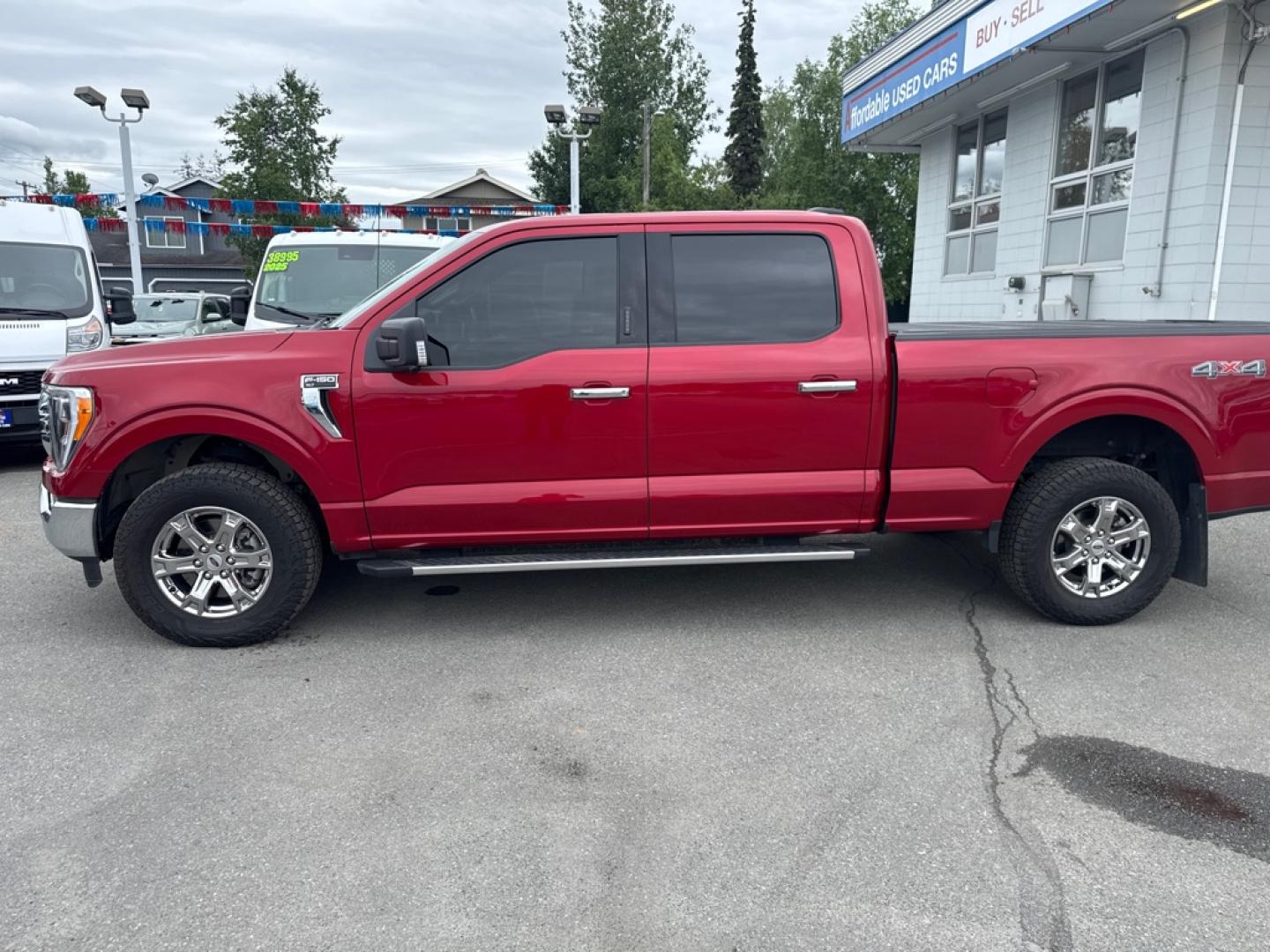 2022 RED FORD F150 SUPERCREW (1FTFW1E57NK) with an 5.0L engine, Automatic transmission, located at 929 East 8th Ave, Anchorage, AK, 99501, (907) 274-2277, 61.214783, -149.866074- Photo#1