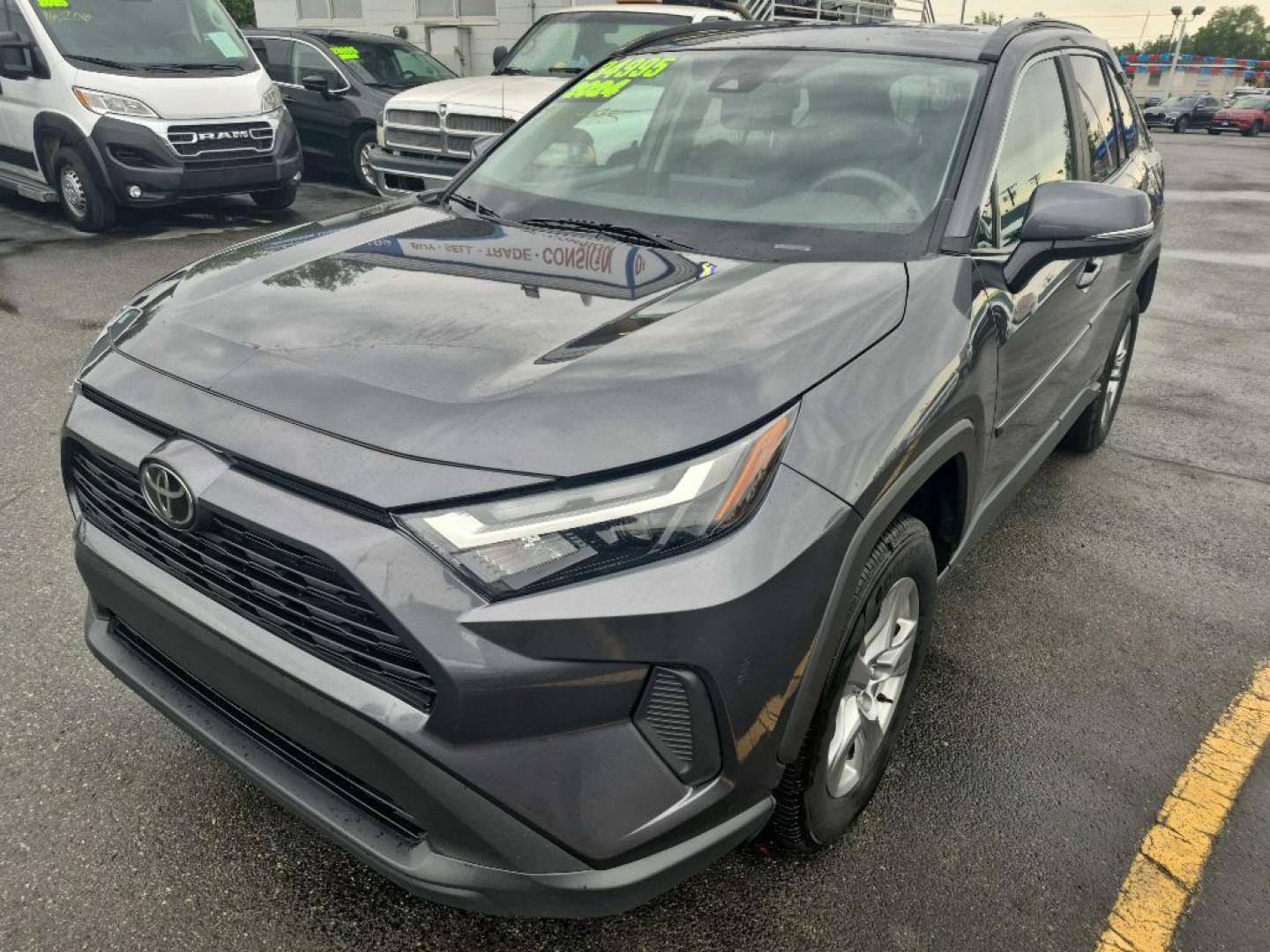 2024 GRAY TOYOTA RAV4 XLE XLE (2T3P1RFVXRC) with an 2.5L engine, Automatic transmission, located at 929 East 8th Ave, Anchorage, AK, 99501, (907) 274-2277, 61.214783, -149.866074- Photo#0