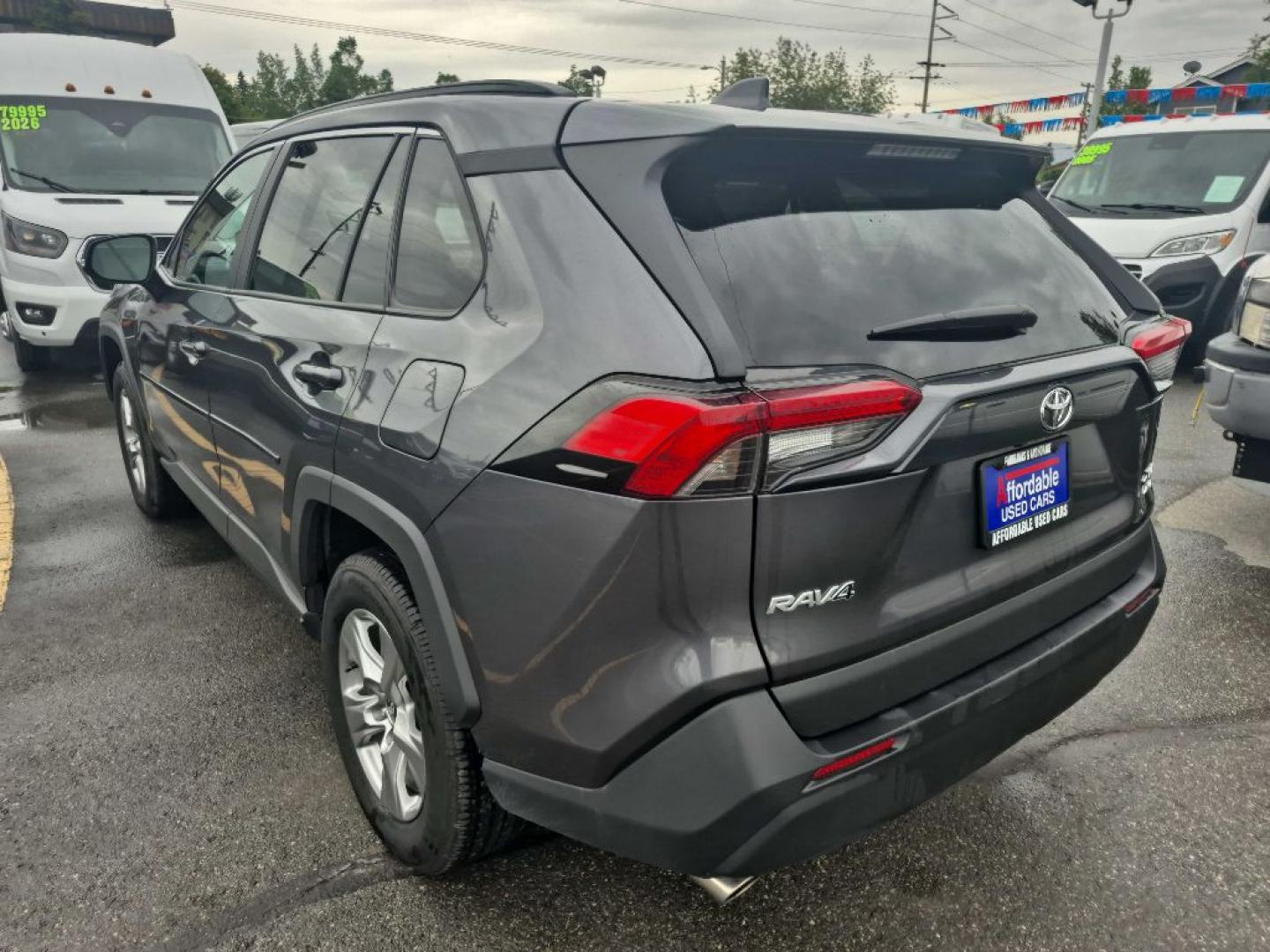 2024 GRAY TOYOTA RAV4 XLE XLE (2T3P1RFVXRC) with an 2.5L engine, Automatic transmission, located at 929 East 8th Ave, Anchorage, AK, 99501, (907) 274-2277, 61.214783, -149.866074- Photo#2