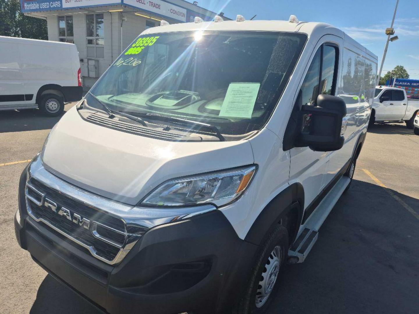 2025 WHITE RAM PROMASTER 2500 2500 STANDARD (3C6LRVVG7SE) with an 3.6L engine, Automatic transmission, located at 929 East 8th Ave, Anchorage, AK, 99501, (907) 274-2277, 61.214783, -149.866074 - Photo#0