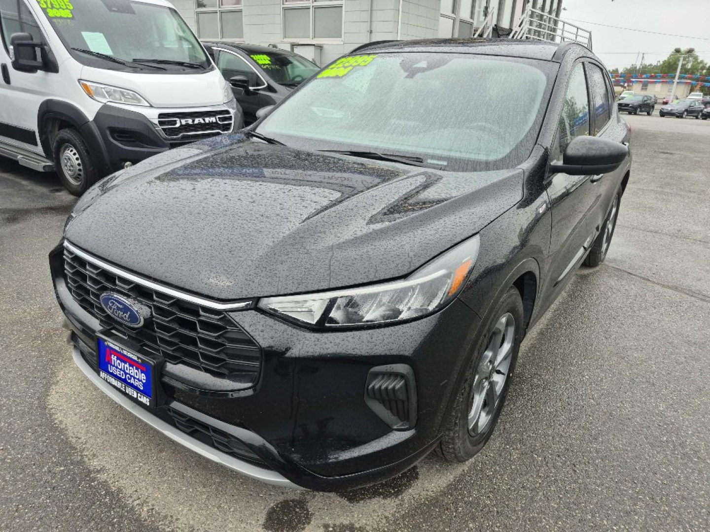 2024 BLACK FORD ESCAPE ST LINE (1FMCU0MN0RU) with an 1.5L engine, Automatic transmission, located at 929 East 8th Ave, Anchorage, AK, 99501, (907) 274-2277, 61.214783, -149.866074- Photo#0
