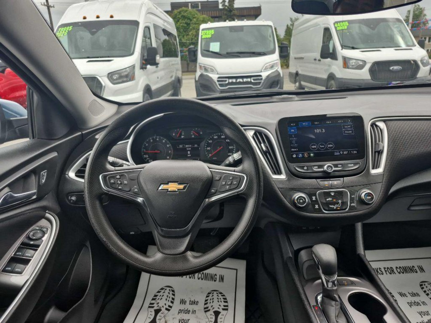 2024 BLUE CHEVROLET MALIBU LS (1G1ZB5ST5RF) with an 1.5L engine, Continuously Variable transmission, located at 929 East 8th Ave, Anchorage, AK, 99501, (907) 274-2277, 61.214783, -149.866074- Photo#4