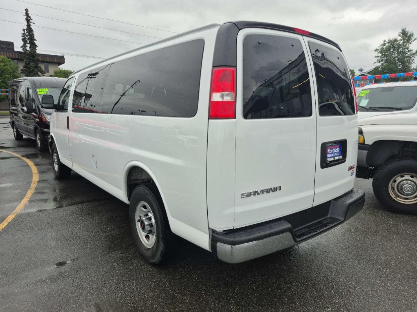 2025 WHITE GMC SAVANA G3500 LT (1GJZ7PF75S1) with an 6.6L engine, Automatic transmission, located at 929 East 8th Ave, Anchorage, AK, 99501, (907) 274-2277, 61.214783, -149.866074- Photo#2