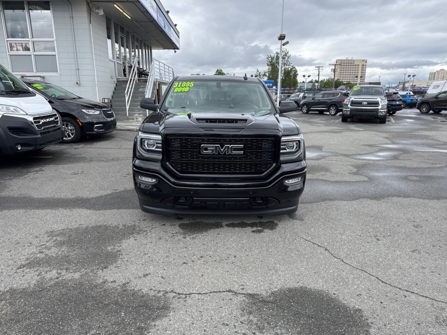 2016 BLACK GMC SIERRA 1500 DENALI (3GTU2PEJ6GG) with an 6.2L engine, Automatic transmission, located at 929 East 8th Ave, Anchorage, AK, 99501, (907) 274-2277, 61.214783, -149.866074- Photo#0