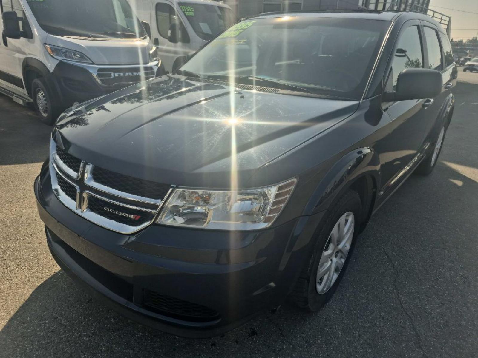 2015 BLACK DODGE JOURNEY SE (3C4PDCAB9FT) with an 2.4L engine, Automatic transmission, located at 929 East 8th Ave, Anchorage, AK, 99501, (907) 274-2277, 61.214783, -149.866074 - Photo#0
