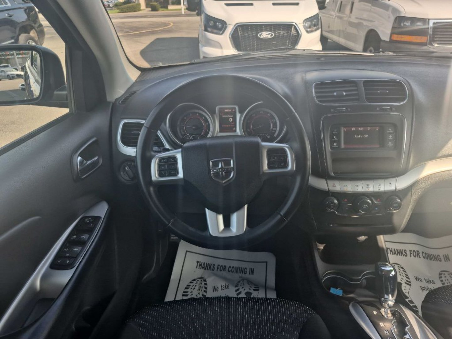 2015 BLACK DODGE JOURNEY SE (3C4PDCAB9FT) with an 2.4L engine, Automatic transmission, located at 929 East 8th Ave, Anchorage, AK, 99501, (907) 274-2277, 61.214783, -149.866074- Photo#4
