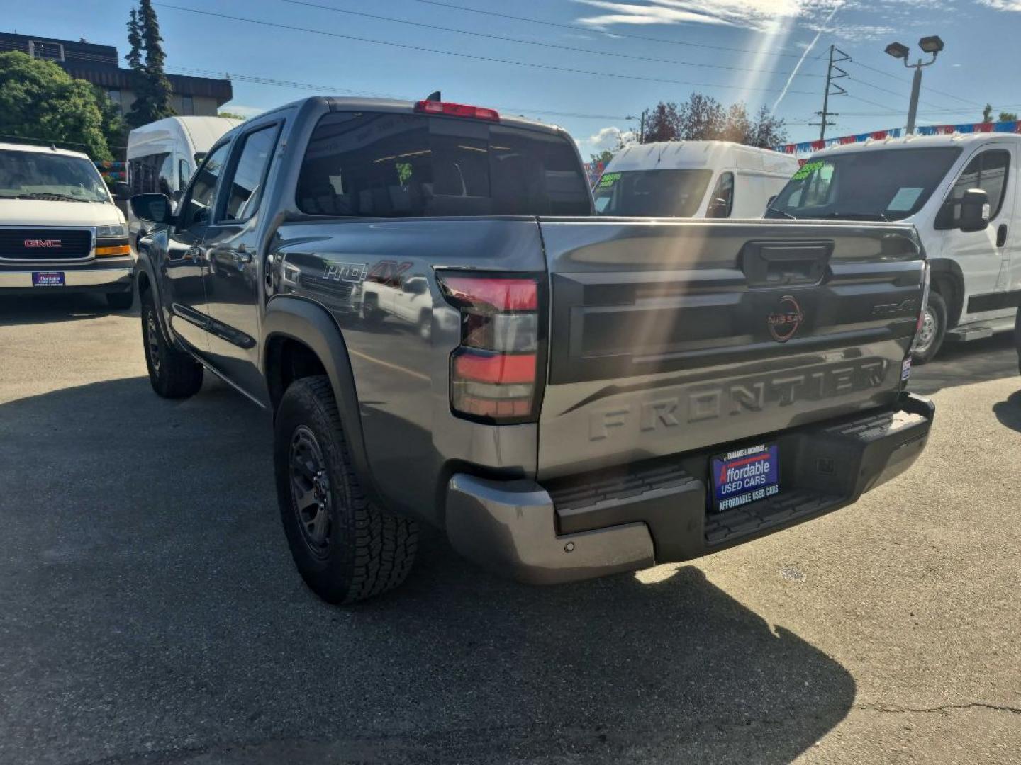 2026 GRAY NISSAN FRONTIER S (1N6ED1EK8TN) with an 3.8L engine, Automatic transmission, located at 929 East 8th Ave, Anchorage, AK, 99501, (907) 274-2277, 61.214783, -149.866074- Photo#2