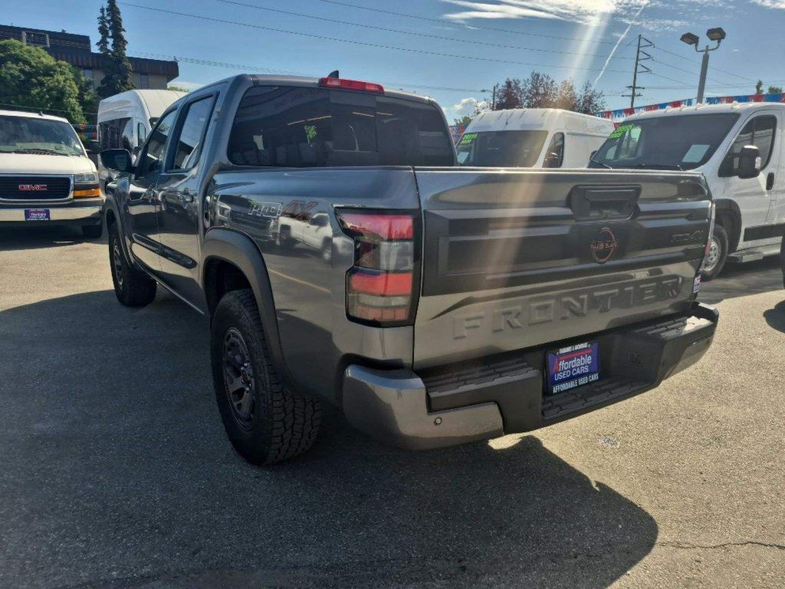 2026 GRAY NISSAN FRONTIER S (1N6ED1EK8TN) with an 3.8L engine, Automatic transmission, located at 929 East 8th Ave, Anchorage, AK, 99501, (907) 274-2277, 61.214783, -149.866074 - Photo#2