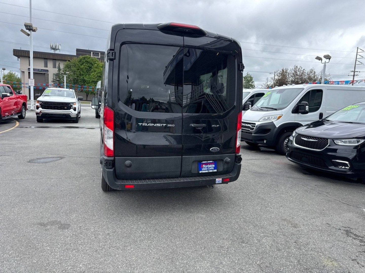2024 BLACK FORD TRANSIT T-350 (1FBAX2C8XRK) with an 3.5L engine, Automatic transmission, located at 929 East 8th Ave, Anchorage, AK, 99501, (907) 274-2277, 61.214783, -149.866074- Photo#2