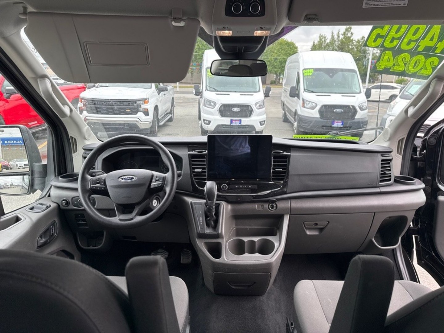 2024 BLACK FORD TRANSIT T-350 (1FBAX2C8XRK) with an 3.5L engine, Automatic transmission, located at 929 East 8th Ave, Anchorage, AK, 99501, (907) 274-2277, 61.214783, -149.866074- Photo#4