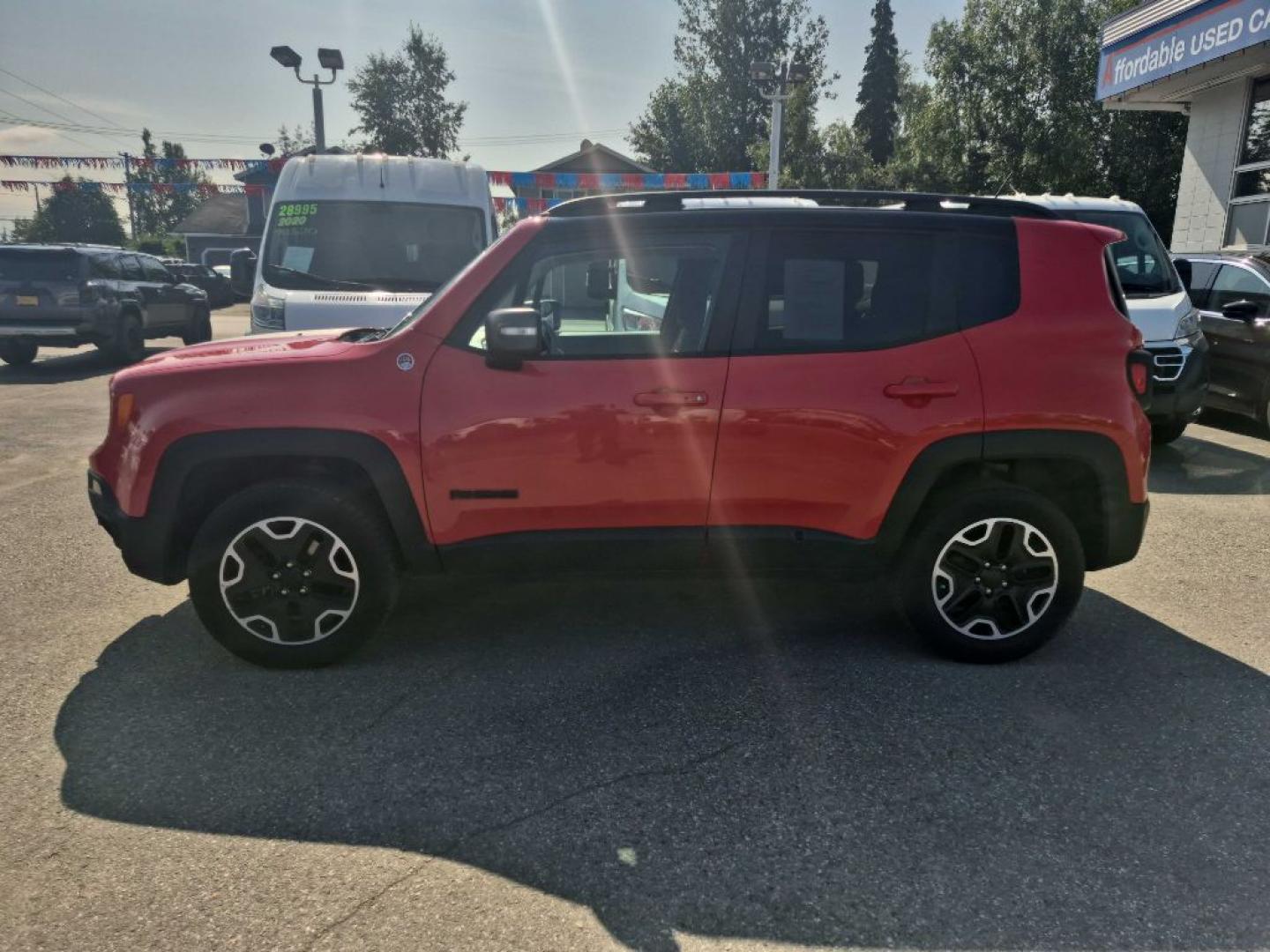 2016 RED JEEP RENEGADE TRAILHAWK (ZACCJBCT2GP) with an 2.4L engine, Automatic transmission, located at 929 East 8th Ave, Anchorage, AK, 99501, (907) 274-2277, 61.214783, -149.866074- Photo#1