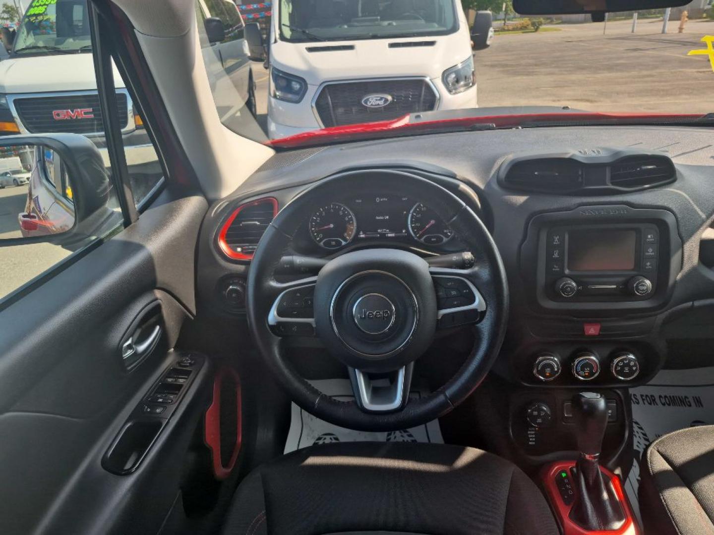 2016 RED JEEP RENEGADE TRAILHAWK (ZACCJBCT2GP) with an 2.4L engine, Automatic transmission, located at 929 East 8th Ave, Anchorage, AK, 99501, (907) 274-2277, 61.214783, -149.866074- Photo#4