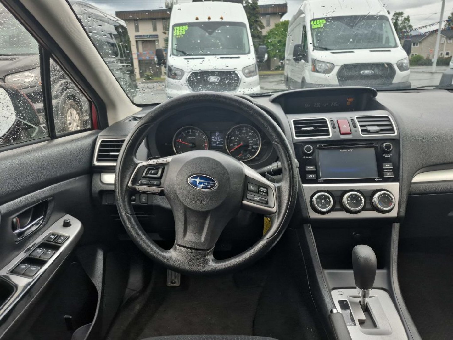 2016 RED SUBARU IMPREZA PREMIUM (JF1GJAB61GH) with an 2.0L engine, Continuously Variable transmission, located at 929 East 8th Ave, Anchorage, AK, 99501, (907) 274-2277, 61.214783, -149.866074- Photo#4