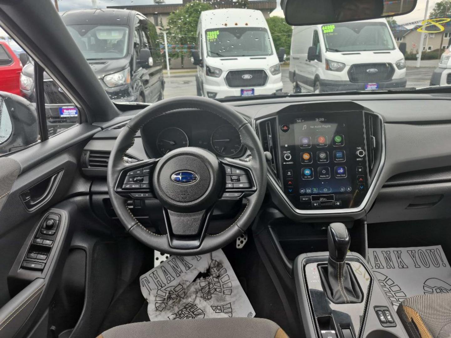 2024 WHITE SUBARU CROSSTREK SPORT (4S4GUHF69R3) with an 2.5L engine, Continuously Variable transmission, located at 929 East 8th Ave, Anchorage, AK, 99501, (907) 274-2277, 61.214783, -149.866074- Photo#4