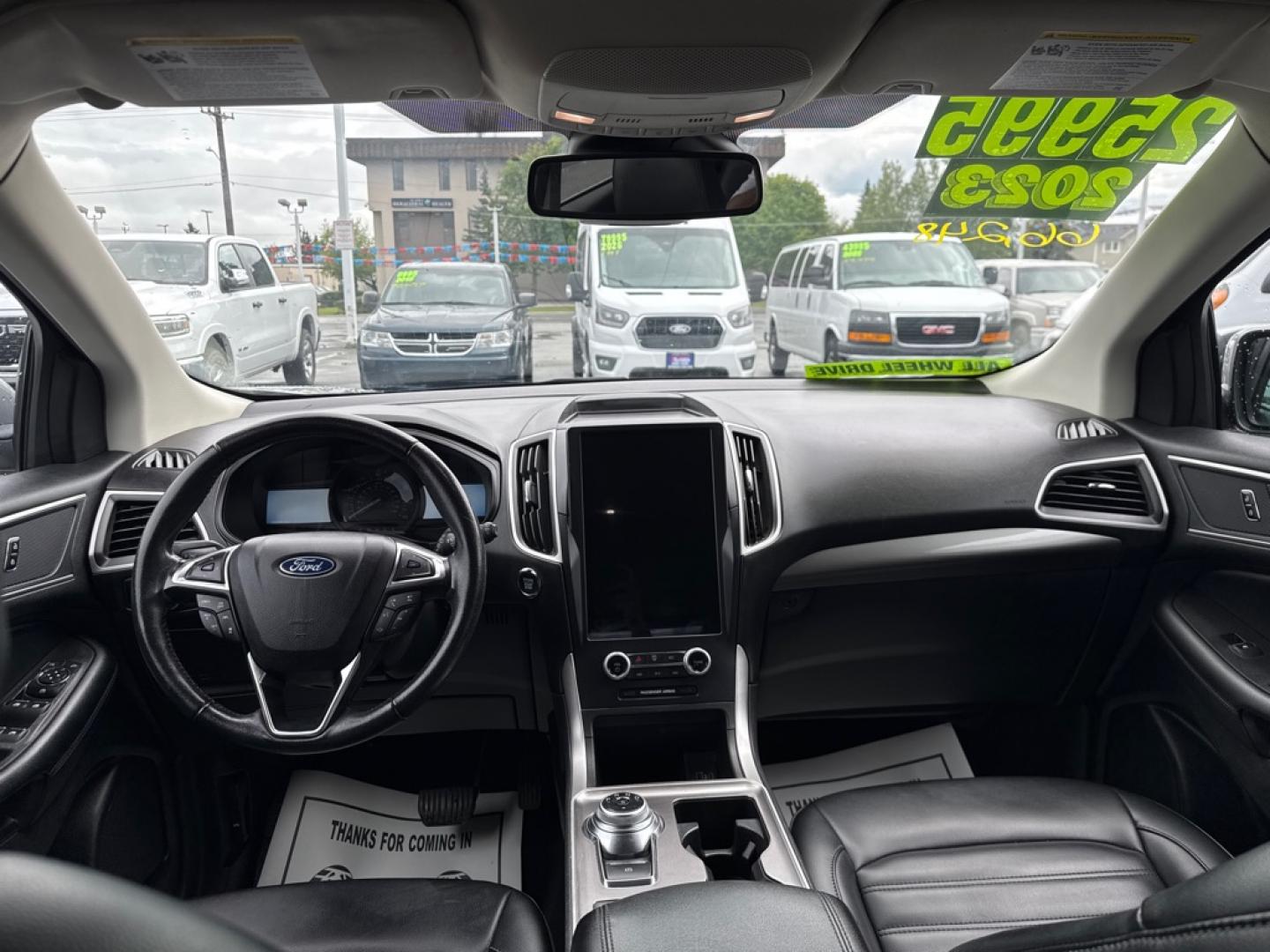 2023 SILVER FORD EDGE SEL (2FMPK4J99PB) with an 2.0L engine, Automatic transmission, located at 929 East 8th Ave, Anchorage, AK, 99501, (907) 274-2277, 61.214783, -149.866074- Photo#3