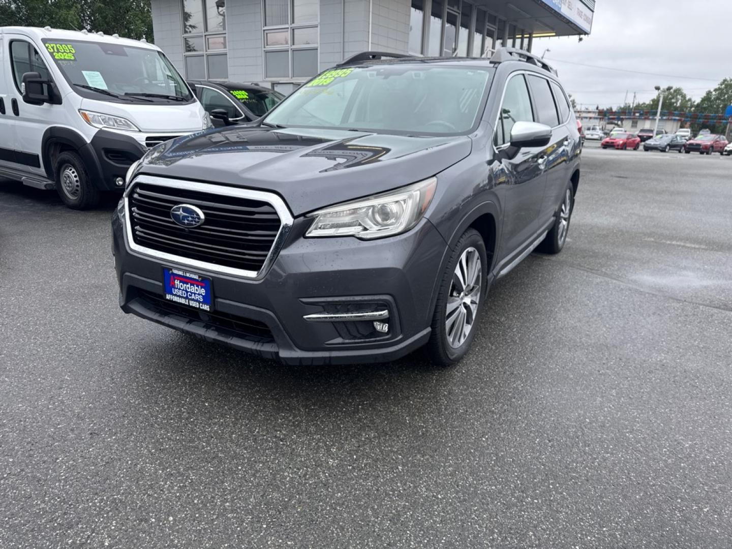 2019 GRAY SUBARU ASCENT TOURING (4S4WMARD5K3) with an 2.4L engine, Automatic transmission, located at 929 East 8th Ave, Anchorage, AK, 99501, (907) 274-2277, 61.214783, -149.866074- Photo#0
