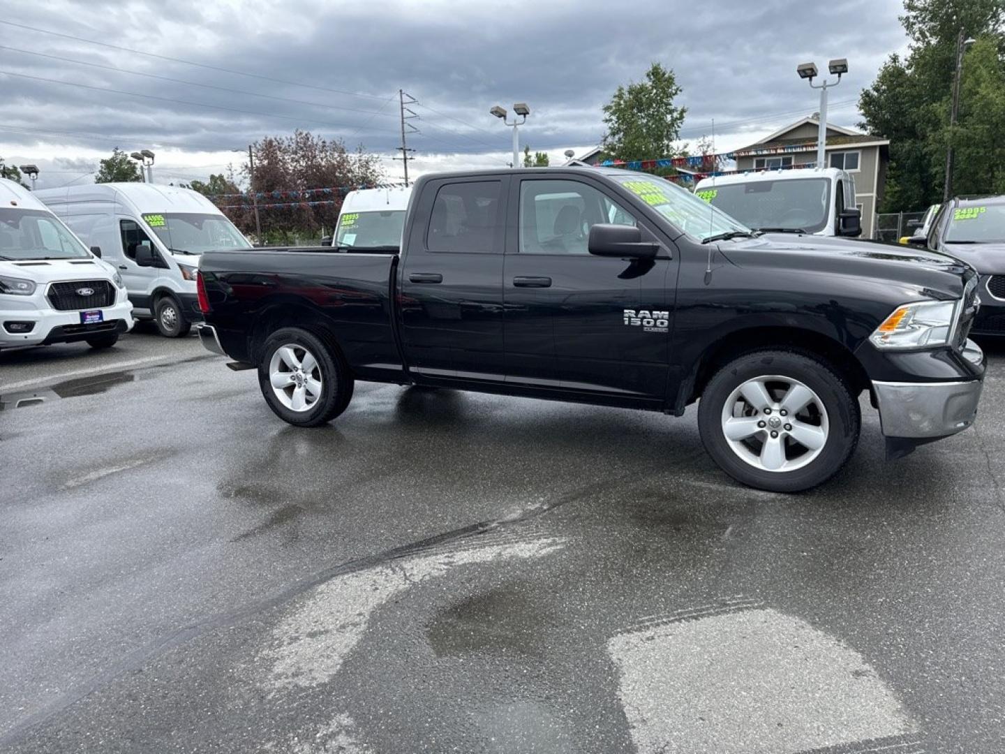 2024 BLACK RAM 1500 CLASSIC SLT (1C6RR7GG0RS) with an 3.6L engine, Automatic transmission, located at 929 East 8th Ave, Anchorage, AK, 99501, (907) 274-2277, 61.214783, -149.866074- Photo#1