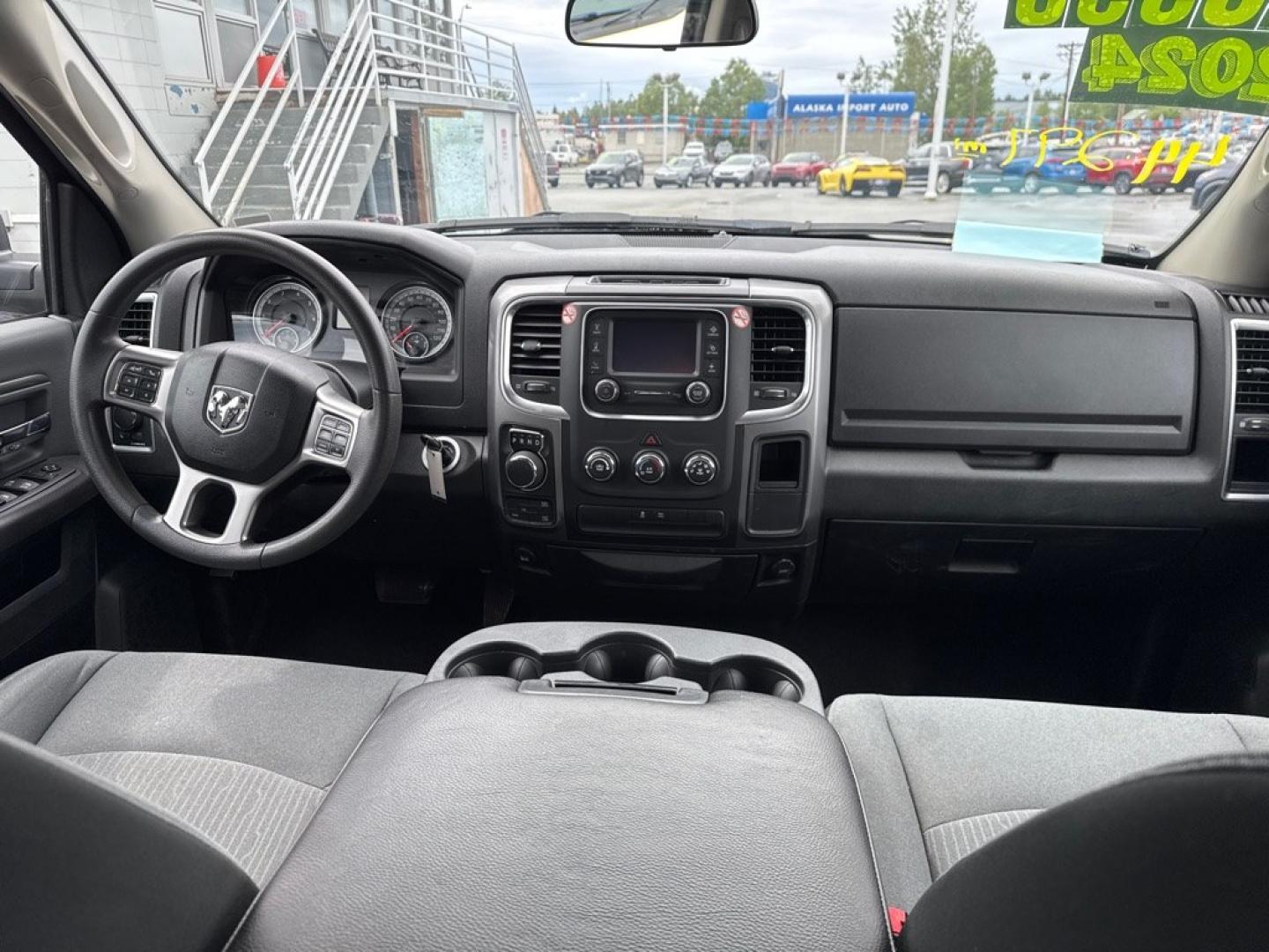 2024 BLACK RAM 1500 CLASSIC SLT (1C6RR7GG0RS) with an 3.6L engine, Automatic transmission, located at 929 East 8th Ave, Anchorage, AK, 99501, (907) 274-2277, 61.214783, -149.866074- Photo#3